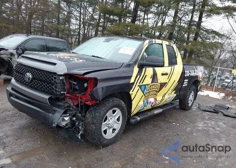 2019 Toyota Tundra Sr 4.6L V8 from USA, damaged, VIN 5TFUM5F13KX082948